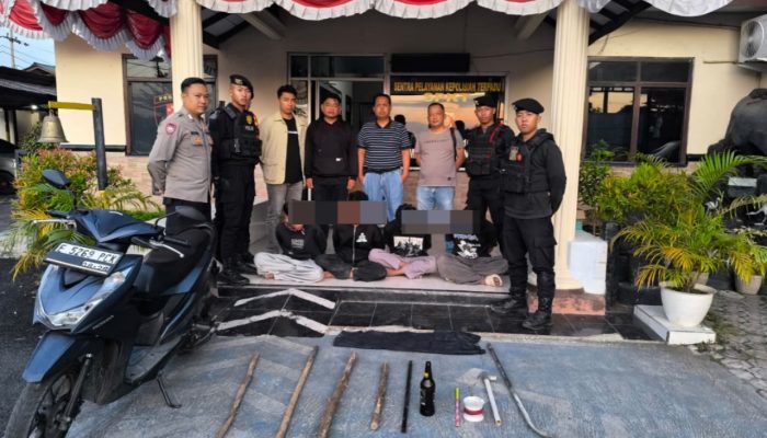 Polisi Amankan Empat Remaja di Karangampel Indramayu