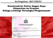 Kasatreskrim Polres Nagan Raya Dilaporkan ke Propam: Diduga Lindungi Tersangka Penganiayaan