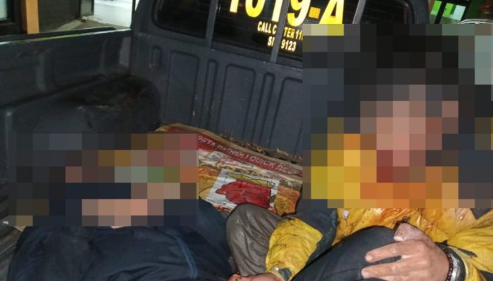 Diduga Ngantuk, Pengendara Terjatuh di Cisurupan – Polsek Lakukan Tindakan Cepat