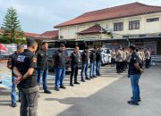 Sebelum Laksanakan Tugas Sepanjang Hari, Polres Majalengka Gelar Apel Fungsi