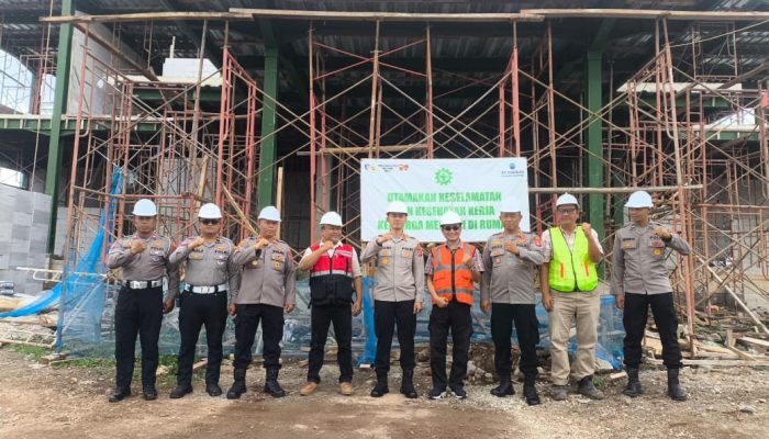 Kapolres Garut Tinjau Pembangunan Gedung Satpas SIM Baru untuk Tingkatkan Pelayanan Satlantas