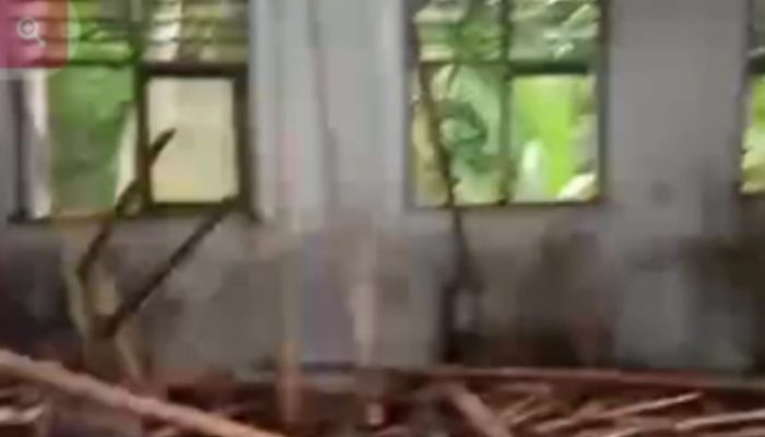 Bangunan Madrasah Nurul Yaqin di Jalupang Girang Roboh, Kegiatan Belajar Terhenti