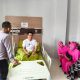 Kapolsek Cikijing Jenguk Anggotanya Yang Sakit, Beri Semangat dan Motivasi