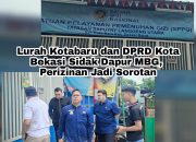 Lurah Kotabaru dan DPRD Kota Bekasi Sidak Dapur MBG, Perizinan Jadi Sorotan