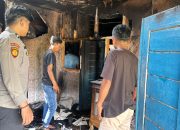 Polsek Cihurip Gerak Cepat Tangani Kebakaran Rumah Warga di Ranca Hideung
