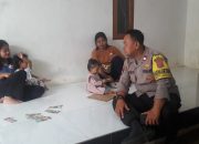 Wujud Polisi Humanis, Bhabinkamtibmas Polsek Dawuan Sampaikan Pesan Kamtibmas di Desa Balida