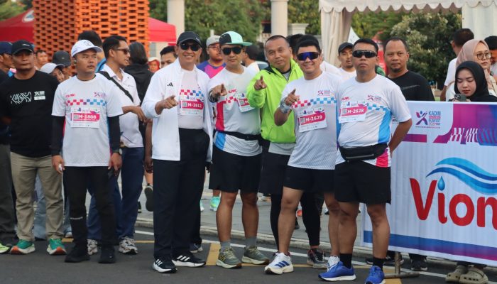 Wakapolres Majalengka Hadiri Kadin Majalengka Fun Run Festival 2025