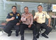 Panit Samapta Polsek Jatiwangi Patroli Sambang Berikan Himbauan Kamtibmas Kepada Petugas Satpam BCA
