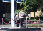 Kapolres Majalengka Pimpin Upacara Kenaikan Pangkat Personil Polres Majalengka