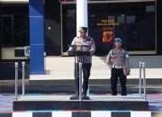 Tingkatkan Profesionalisme Dalam Bekerja, Inilah Amanat Wakapolres Majalengka Saat Pimpin Apel Pagi