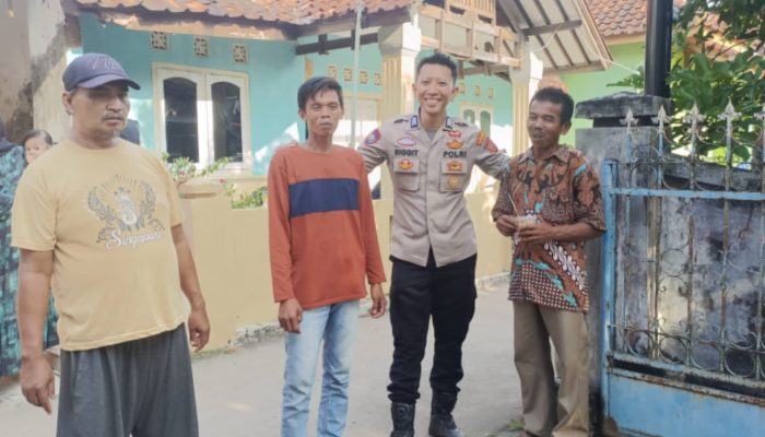 Polsek Kasokandel Gelar Sapa Warga di Ranji Kulon, Ajak Masyarakat Tolak Premanisme
