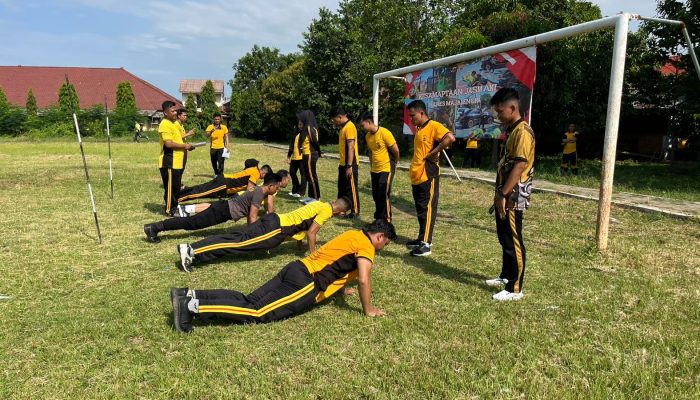 Polres Majalengka Gelar Samjas Rutin Semester II, Cek Kesiapan Fisik Personel