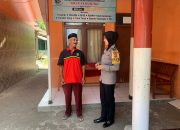 Bhabinkamtibmas Brigadir Inten Sambangi Warga di Bumdes Desa Cikoneng
