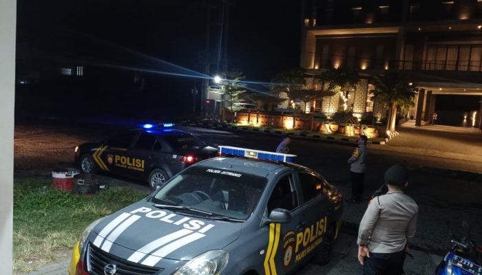 Patroli Malam Polsek Jatiwangi, Bentuk Komitmen Jaga Keamanan Wilayah