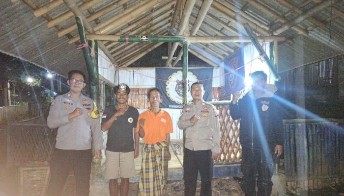 Polsek Wanaraja Gelar Patroli Malam dan Kontrol Siskamling, Wujudkan Lingkungan Aman dan Kondusif