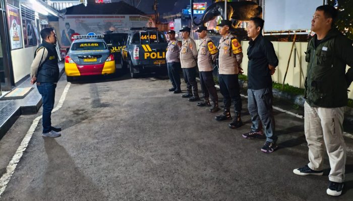 Polsek Cikijing Gelar Kegiatan Rutin Yang Ditingkatkan (KRYD) Dalam Rangka Cipta Kondisi Harkamtibmas