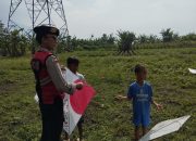 Polres Garut Bersama PLN Himbau Warga Tak Main Layangan Dekat SUTET, Demi Keselamatan dan Kelancaran Listrik