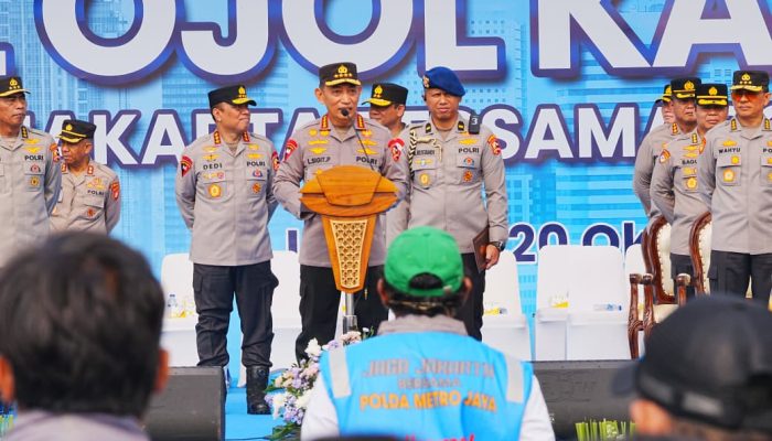 Kapolri Ajak Ojek Online Bersinergi Jaga Kamtibmas