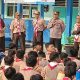 Panit Samapta Polsek Jatiwangi Berikan Pembekalan Kepada Pramuka Tentang Kenakalan Remaja