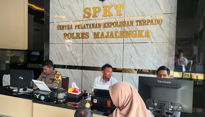 SPKT Polres Majalengka Terima Laporan Kehilangan KTP dari Warga