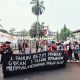 Sentuhan Humanis Mojang Lodaya,  Unjuk Rasa 1 Tahun Pemerintahan Prabowo-Gibran di Jabar  Aman dan Damai