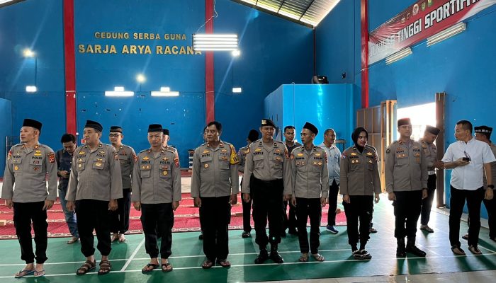 Sinergi Antara Tugas dan Ibadah, Polres Majalengka Awali Hari dengan Apel Pagi dan Binrohtal