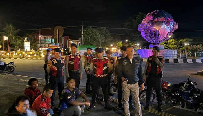 Polres Majalengka Gelar Patroli KRYD Gabungan, Cegah Gangguan Kamtibmas di Malam Akhir Pekan