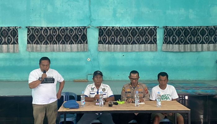 Kapolsek Cikijing Hadiri Technical Meeting Rencana Pelaksanaan Kegiatan Turnamen Sepakbola SU-CI Cup 2025