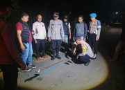 Patroli Malam Polsek Jatiwangi Amankan Sajam Diduga Akan Dipakai Remaja Tawuran