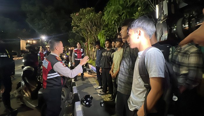 Operasi KRYD Polres Garut Sukses Tekan Gangguan Kamtibmas, Miras, Knalpot Brong, dan Preman Diamankan