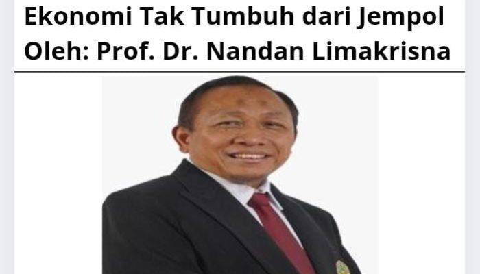 Ekonomi Tak Tumbuh dari Jempol