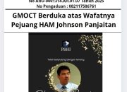 GMOCT Berduka atas Wafatnya Pejuang HAM Johnson Panjaitan