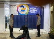 Beri Rasa Aman, Patroli Polsek Cikijing Pantau Gerai ATM Mandiri