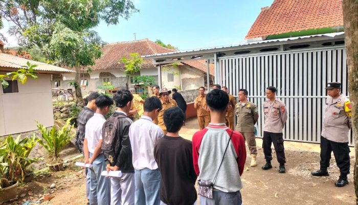 Polsek Leuwimunding dan Sat Pol PP Gelar Razia Gabungan, Tindak Tegas Siswa yang Bolos Sekolah