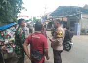 Sinergitas TNI-Polri, Bhabinkamtibmas dan Babinsa Sumberjaya Jalin Silaturahmi Bersama Warga Desa Loji Kobong