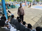 Panit Samapta Polsek Jatiwangi Himbau Pelajar SMPN Agar Tidak Terlibat Tawuran