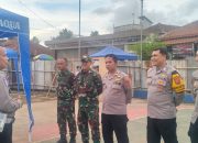 Polsek Cikijing Bersama Koramil 1705 Laksanakan Pengamanan Pertandingan Sepak Bola SU-CI Cup 2025