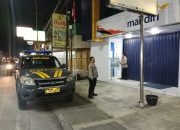 Antisipasi Tindak Kriminalitas, Patroli Polsek Cikijing Pantau Gerai ATM Mandiri