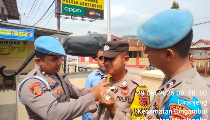 Kasi Propam Polres Majalengka Gelar Gaktibplin untuk Tingkatkan Disiplin Personel
