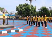 Polres Majalengka Laksanakan Apel Pagi Sebelum Olahraga Bersama