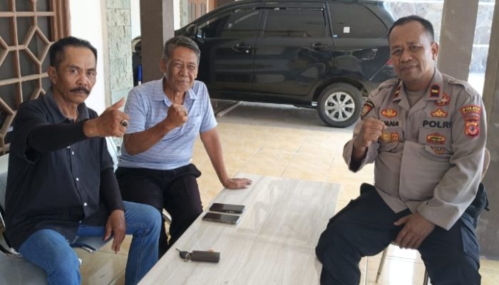 Ngariung Kamtibmas Bersama Warga Panit I Samapta Polsek Jatiwangi Berikan Himbauan Pesan Kamtibmas