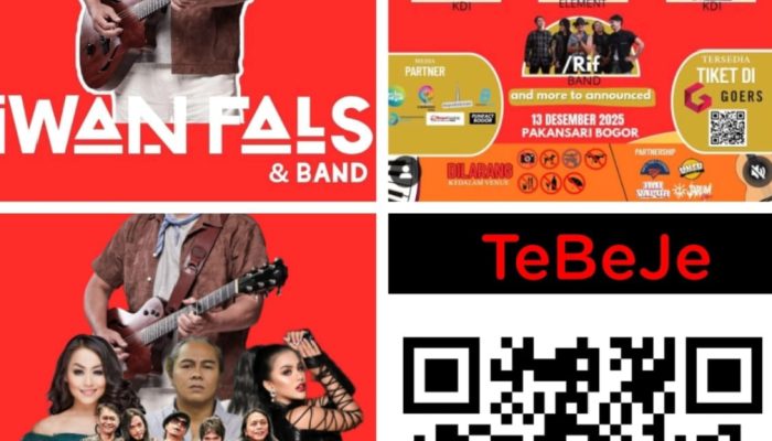 Festival Bogor Bersatu (Bobers Fest) Hadirkan Iwan Fals dan Band di Stadion Pakansari Bogor, 13 Desember 2025