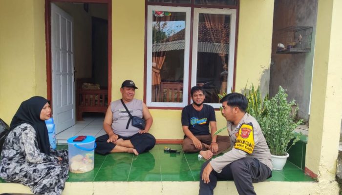 Polsek Kasokandel Sosialisasikan Call Center 110 dan Aplikasi Super App Presisi kepada Warga