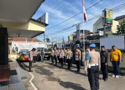 Gelar Apel Pagi, Kapolsek Cikijing Tekankan Kedisiplinan dan Kesiapsiagaan Personel