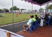 Wujud Polri Hadir di Tengah Masyarakat, Polsek Cikijing Lakukan Pengamanan Pertandingan Sepak Bola SU-CI Cup 2025