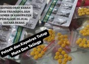 Polres Kab. Pemalang Jangan Tingal Diam , Adanya Peredaran Obat Keras Jenis Tramadol, Exsimer di Wilayah Hukumnya
