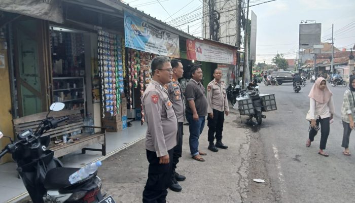 Patroli Humanis Polsek Sumberjaya, Jaga Keamanan Pelajar dari Tawuran