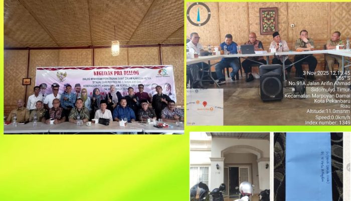 Gelar Pra Dialog, Forum LSM Riau Bersatu Soroti PT Agrinas   Dibalik Sandaran Perpres No. 5 Tahun 2025
