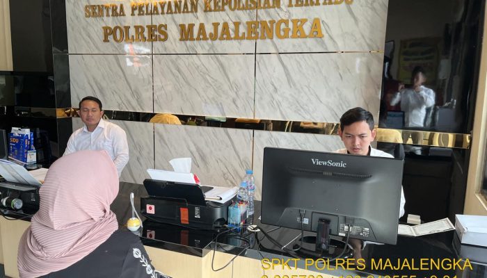 Polres Majalengka Hadirkan Pelayanan Publik Ramah, Cepat, dan Mudah di Sentra Pelayanan Kepolisian Terpadu (SPKT)
