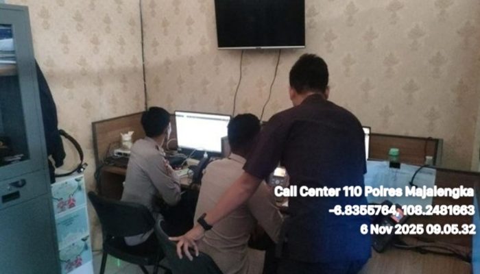 Polres Majalengka Optimalkan Layanan Call Center 110 untuk Tingkatkan Pelayanan Cepat kepada Masyarakat